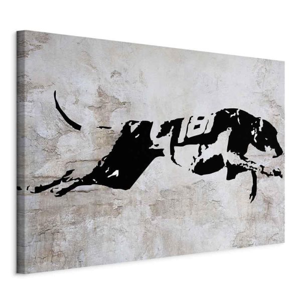 Canvas Print - Greyhound Race (1 Part) Wide