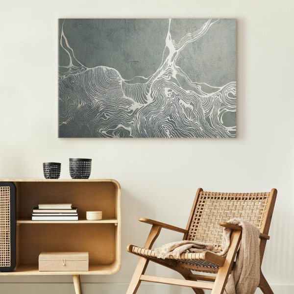 Canvas Print - Harmony of Lines (1 Part) Wide