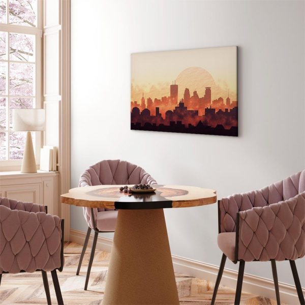 Canvas Print - Heat of the City (1 Part) Wide