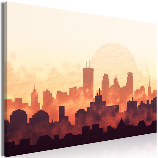 Canvas Print - Heat of the City (1 Part) Wide