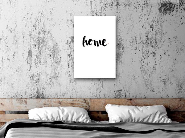 Canvas Print - Home and Dot (1 Part) Vertical - Image 2