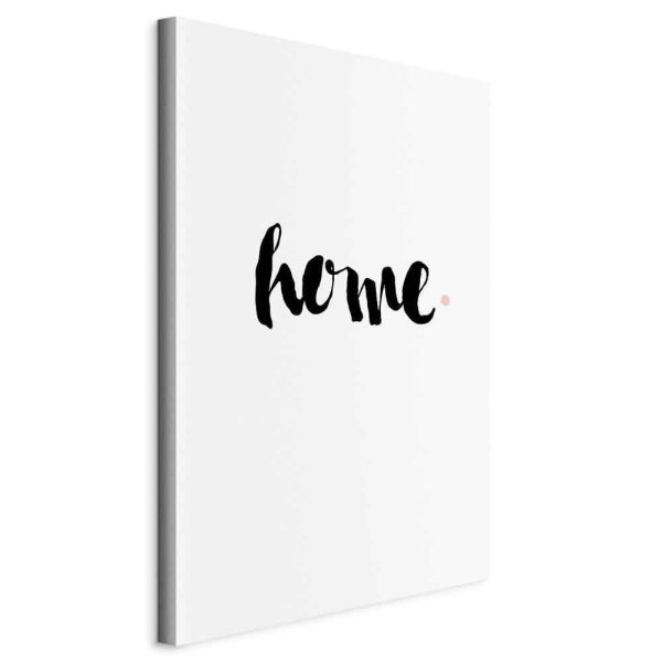 Canvas Print - Home and Dot (1 Part) Vertical