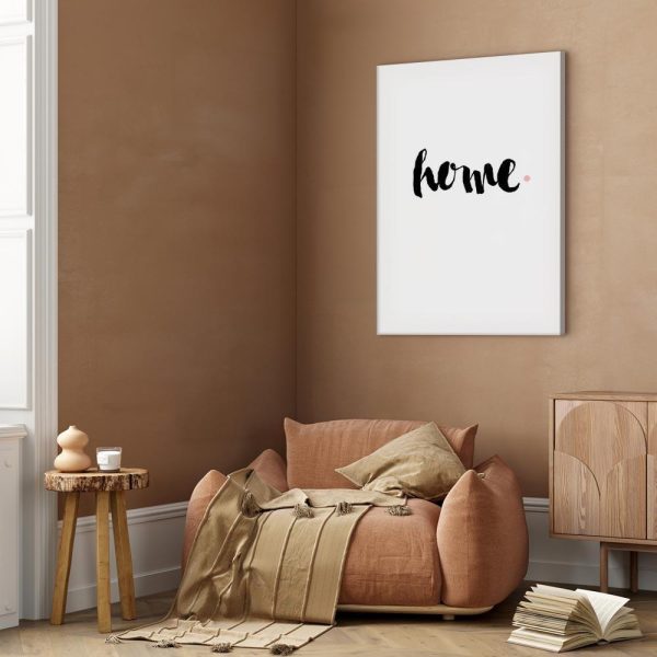 Canvas Print - Home and Dot (1 Part) Vertical