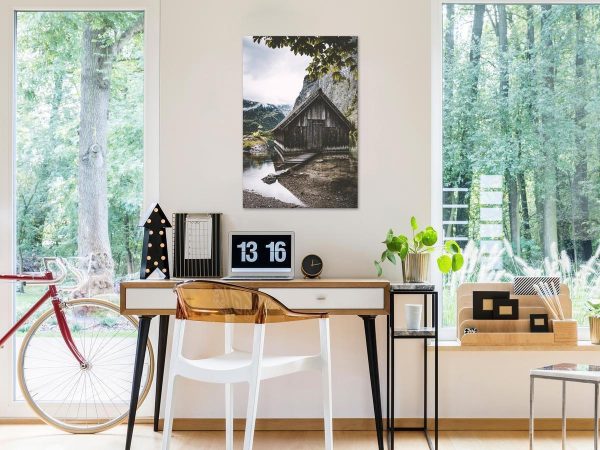 Canvas Print - House in the Mountains (1 Part) Vertical