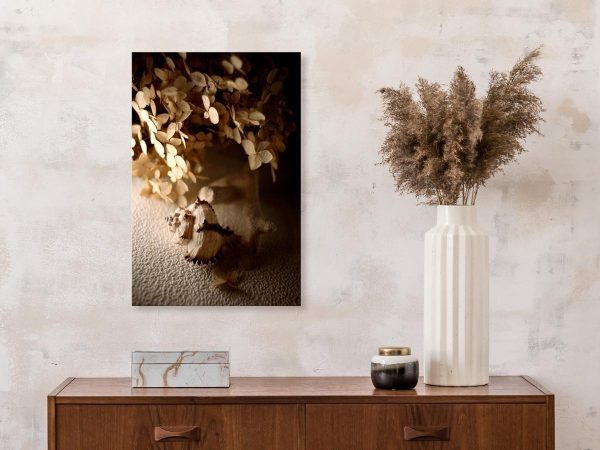 Canvas Print - Humming Seashell (1 Part) Vertical