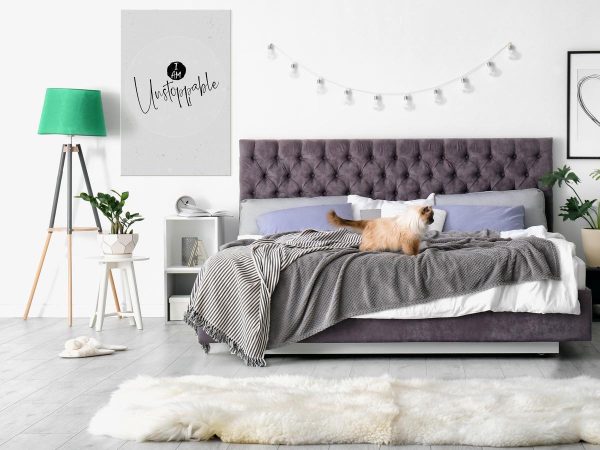 Canvas Print - I Am Unstoppable (1 Part) Vertical