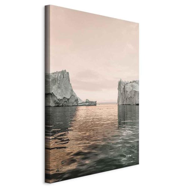 Canvas Print - Ice Statues (1 Part) Vertical