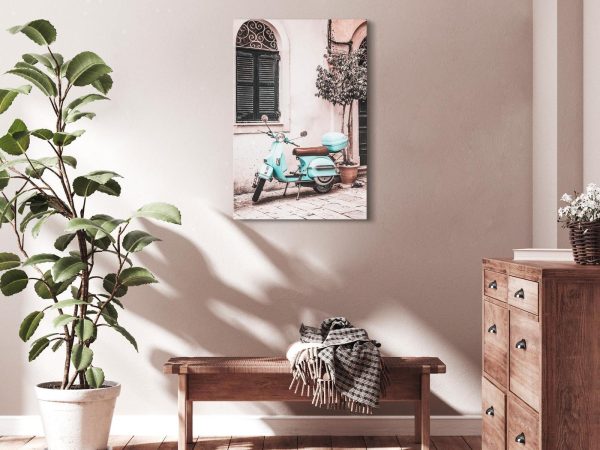 Canvas Print - Iconic Vespa (1 Part) Vertical - Image 2