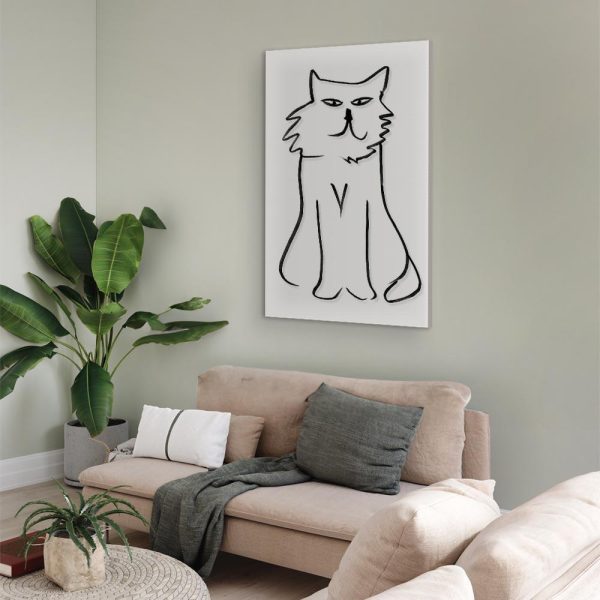 Canvas Print - I'm Looking at You! (1 Part) Vertical