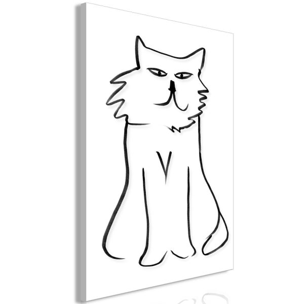 Canvas Print - I'm Looking at You! (1 Part) Vertical