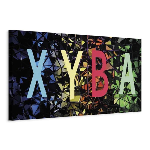 Canvas Print - In Mirror Image (1 Part) Narrow