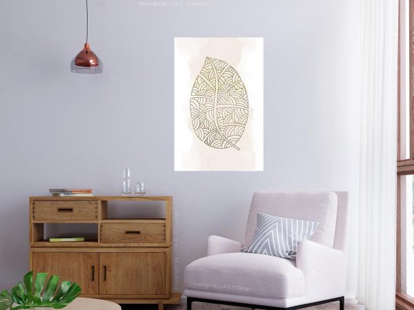 Canvas Print - Intricate Nature (1 Part) Vertical