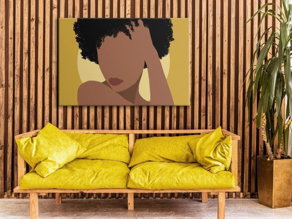 Canvas Print - Invisible Gaze (1 Part) Wide - Image 2