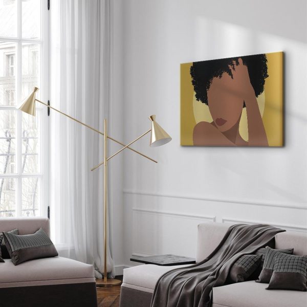 Canvas Print - Invisible Gaze (1 Part) Wide