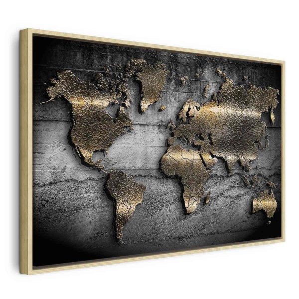 Canvas Print - Jewels of the World (1 Part) Wide