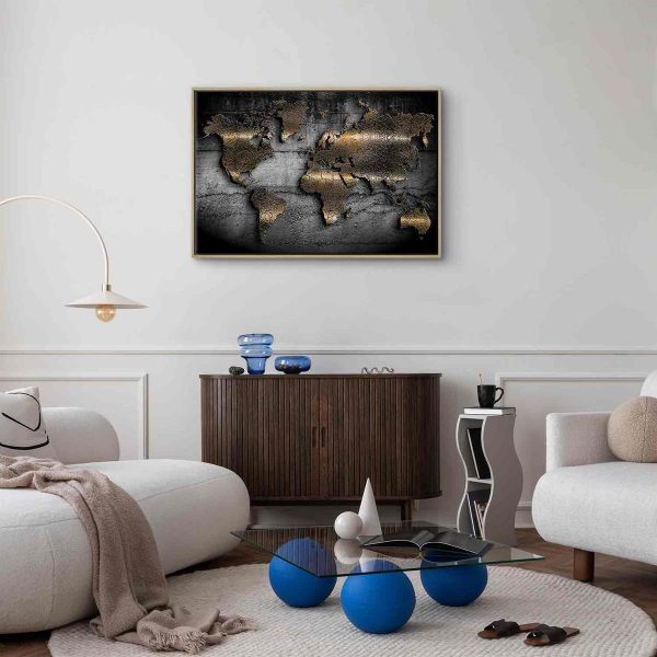 Canvas Print - Jewels of the World (1 Part) Wide