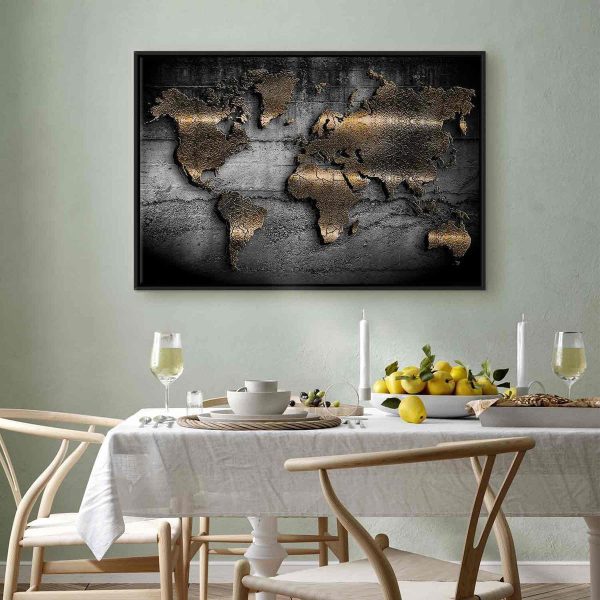 Canvas Print - Jewels of the World (1 Part) Wide