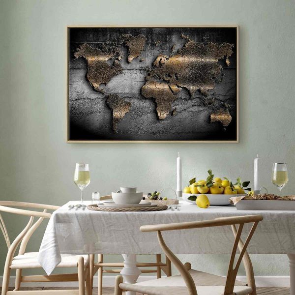 Canvas Print - Jewels of the World (1 Part) Wide