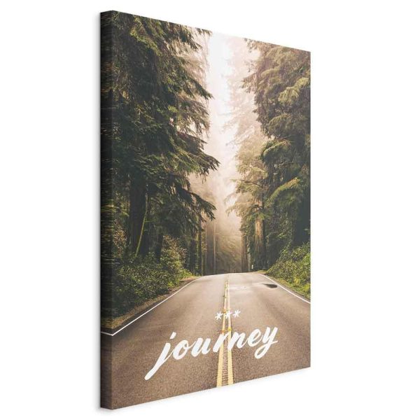 Canvas Print - Journey Into The Unknown (1 Part) Vertical
