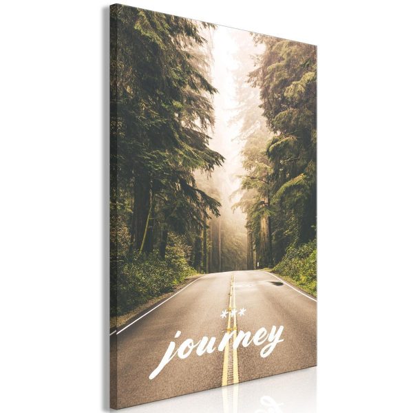 Canvas Print - Journey Into The Unknown (1 Part) Vertical