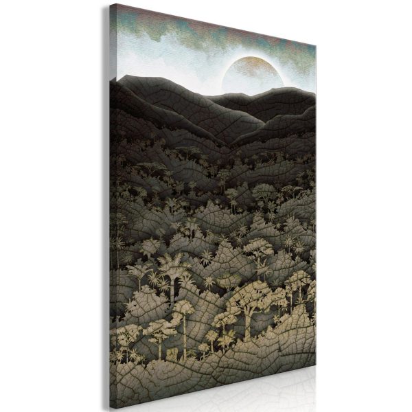 Canvas Print - Jungle Structure (1 Part) Vertical