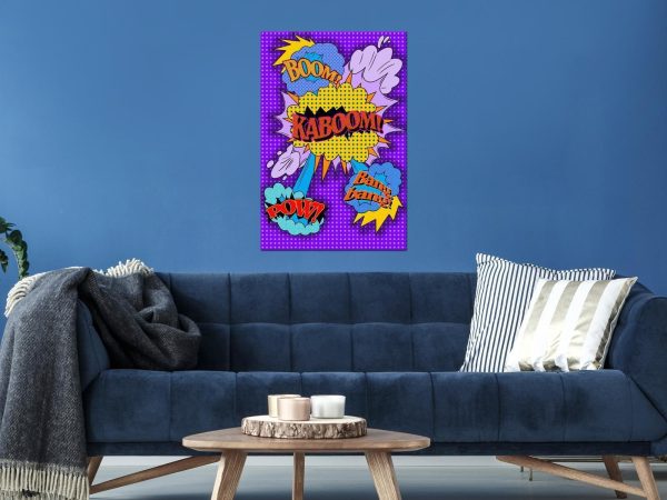 Canvas Print - Kaboom! (1 Part) Vertical - Image 2