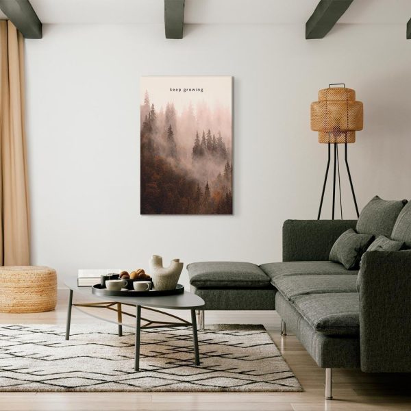 Canvas Print - Keep Growing (1 Part) Vertical - Image 3
