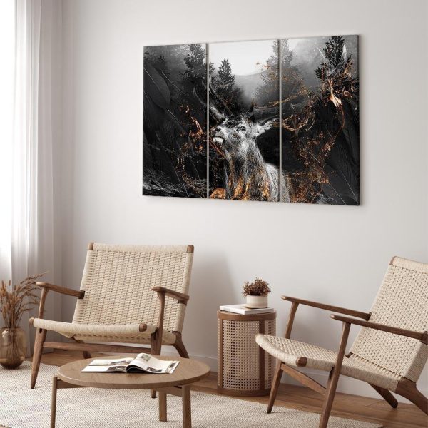 Canvas Print - King of the Woods (3 Parts) - Image 3