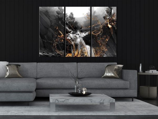 Canvas Print - King of the Woods (3 Parts) - Image 4