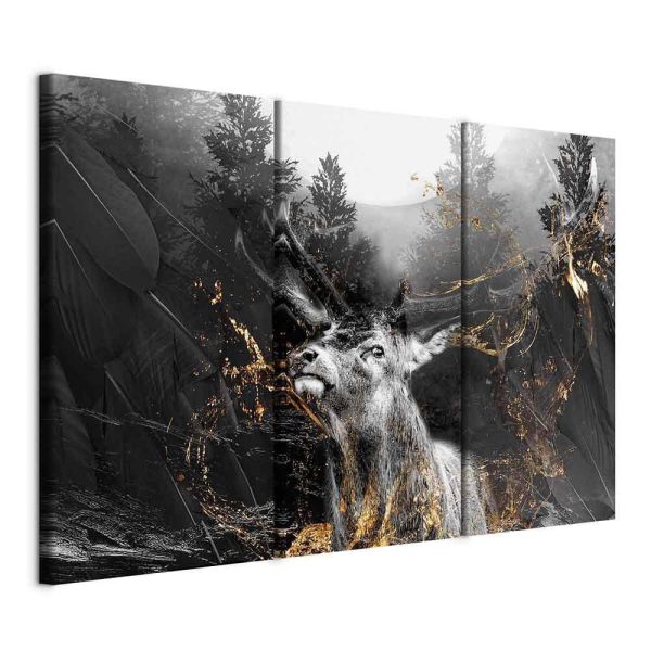 Canvas Print - King of the Woods (3 Parts)