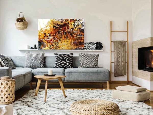 Canvas Print - Kiss Explosion (1 Part) Wide