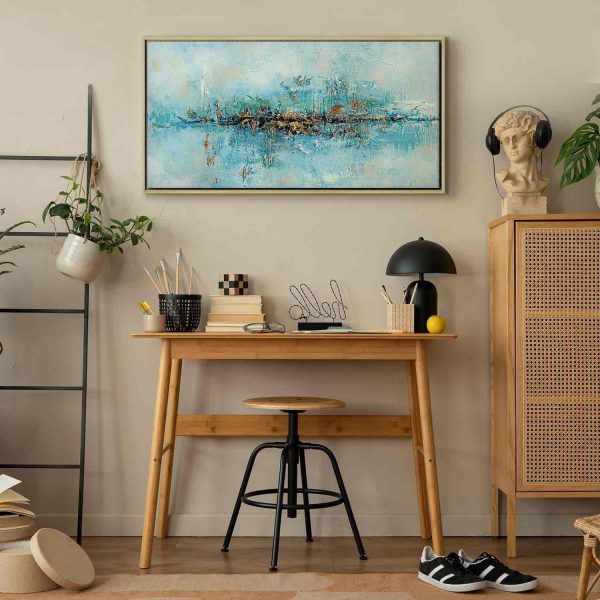 Canvas Print - Lagoon (1 Part) Wide - Image 11
