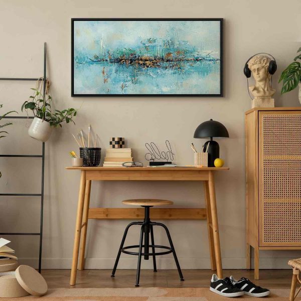 Canvas Print - Lagoon (1 Part) Wide - Image 9