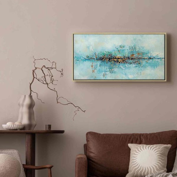 Canvas Print - Lagoon (1 Part) Wide - Image 3