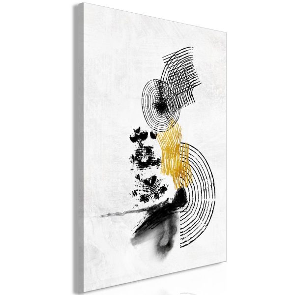 Canvas Print - Landscape With the Sun (1 Part) Vertical - Image 2