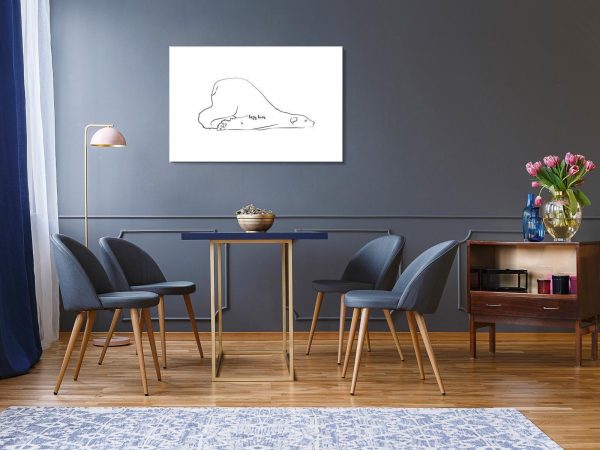 Canvas Print - Lazy Bear (1 Part) Wide - Image 2