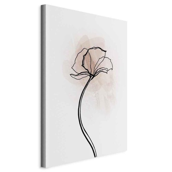 Canvas Print - Left to the Sun (1 Part) Vertical