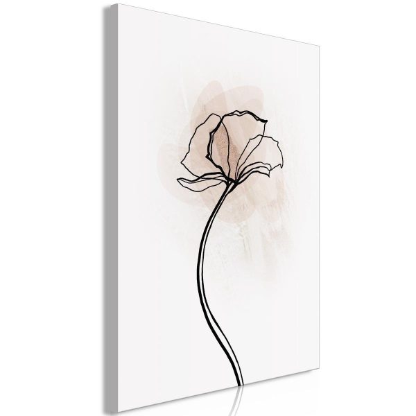 Canvas Print - Left to the Sun (1 Part) Vertical