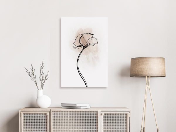 Canvas Print - Left to the Sun (1 Part) Vertical