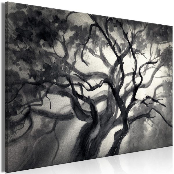 Canvas Print - Lighted Branches (1 Part) Wide