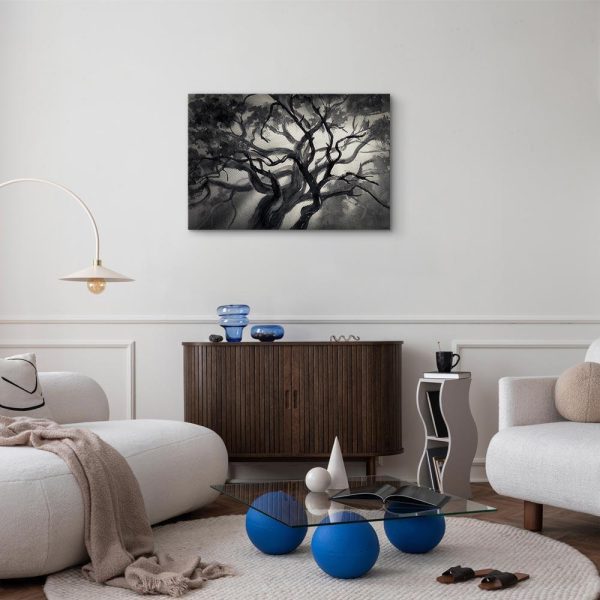 Canvas Print - Lighted Branches (1 Part) Wide