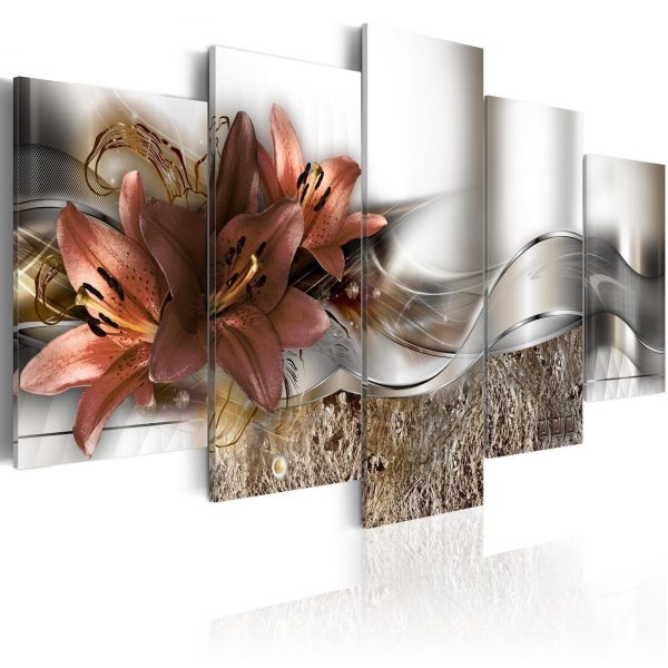 Canvas Print - Lily Marsala and Abstraction - Image 2