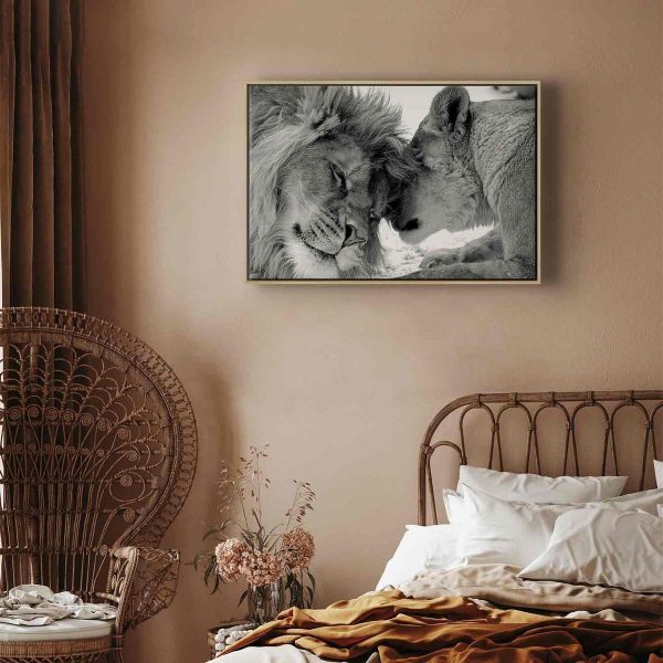 Canvas Print - Lion's Love