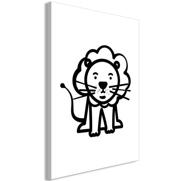 Canvas Print - Little King (1 Part) Vertical