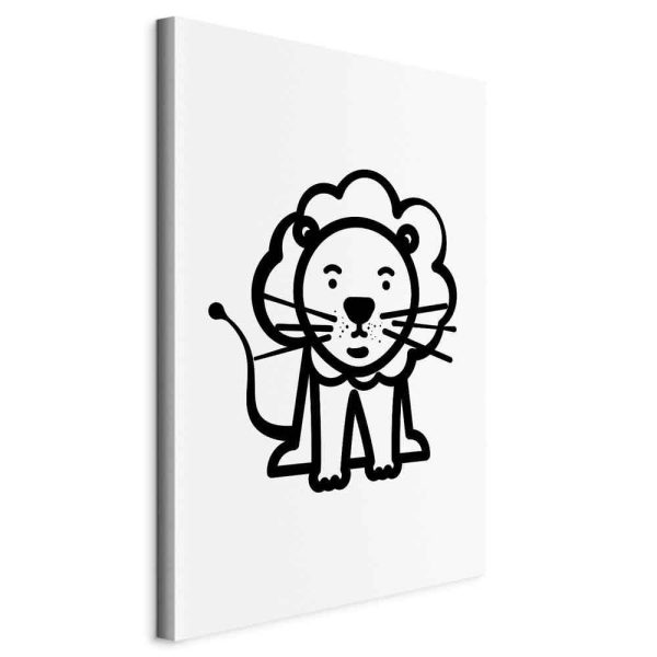 Canvas Print - Little King (1 Part) Vertical