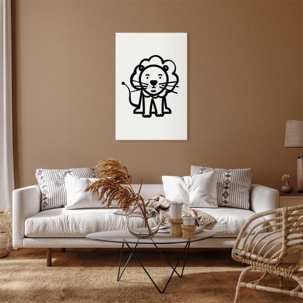 Canvas Print - Little King (1 Part) Vertical