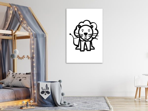 Canvas Print - Little King (1 Part) Vertical