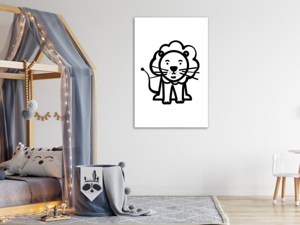 Canvas Print - Little King (1 Part) Vertical - Image 2
