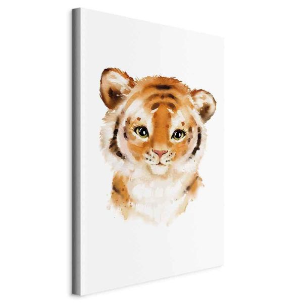 Canvas Print - Little Tiger (1 Part) Vertical