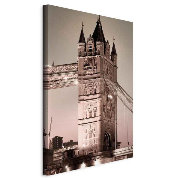 Canvas Print - London Bridge (1 Part) Vertical